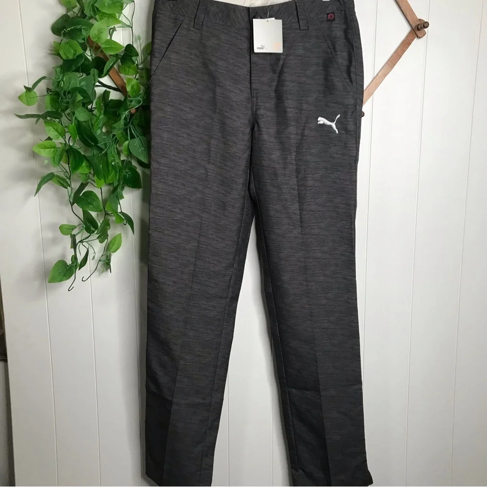 NWT Puma Men's Golf Pants Gray Size 30x34 - Picture 1 of 16